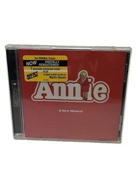 Annie Original Broadway Cast Recording CD Digitally Remastered W/ Bonus Tracks